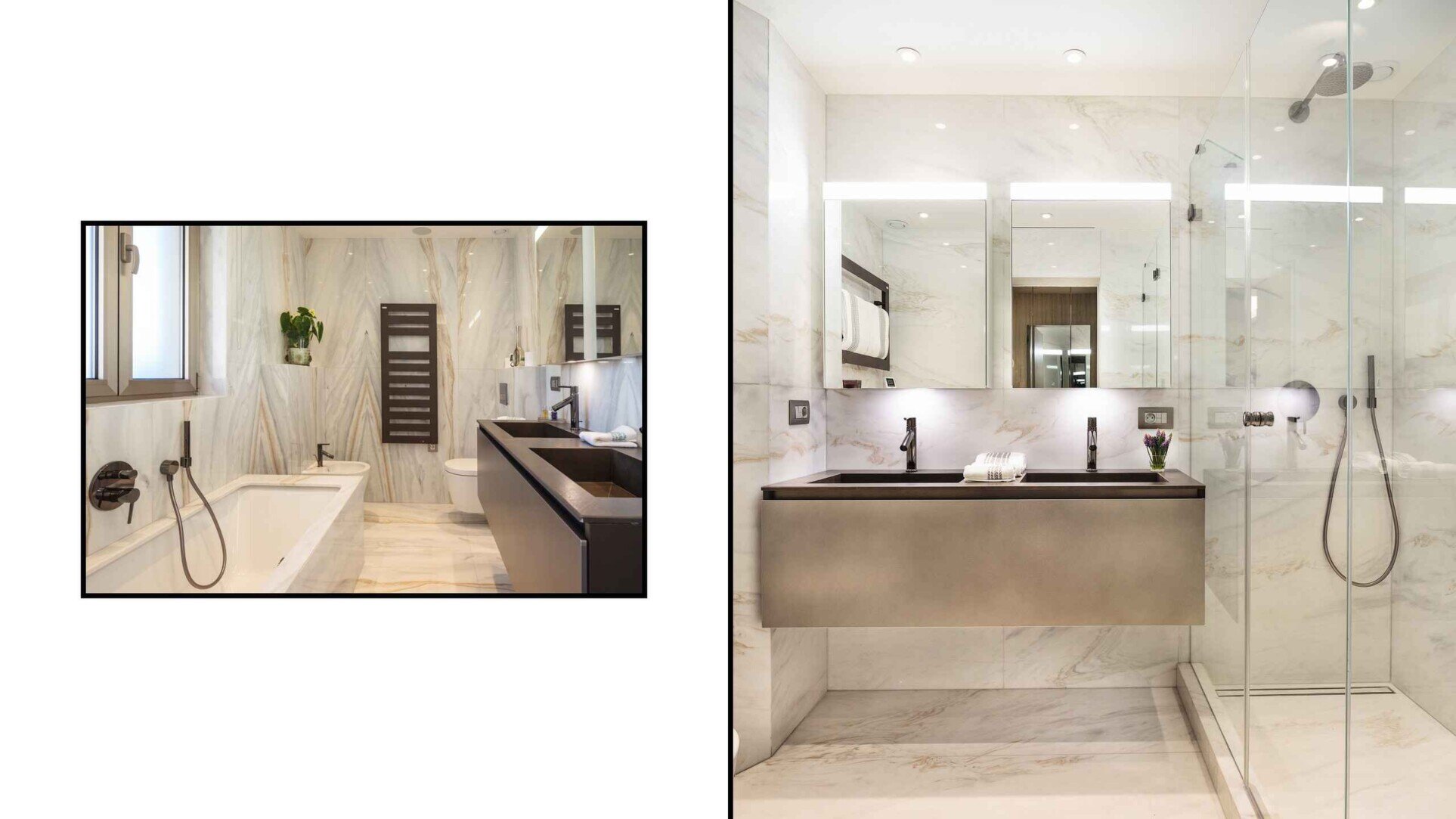 Services de photographie immobilière - Salle de bain/Douche salle de bain