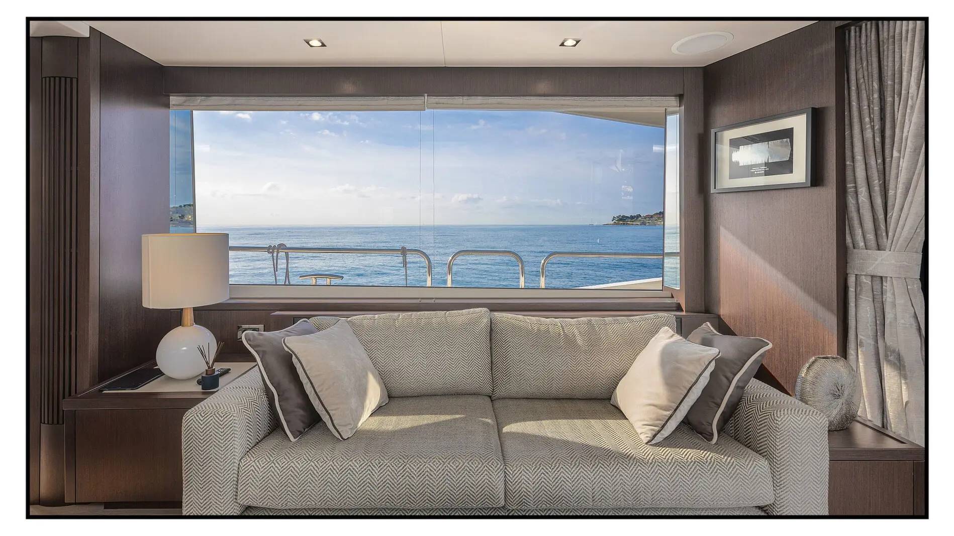 yacht interior photo